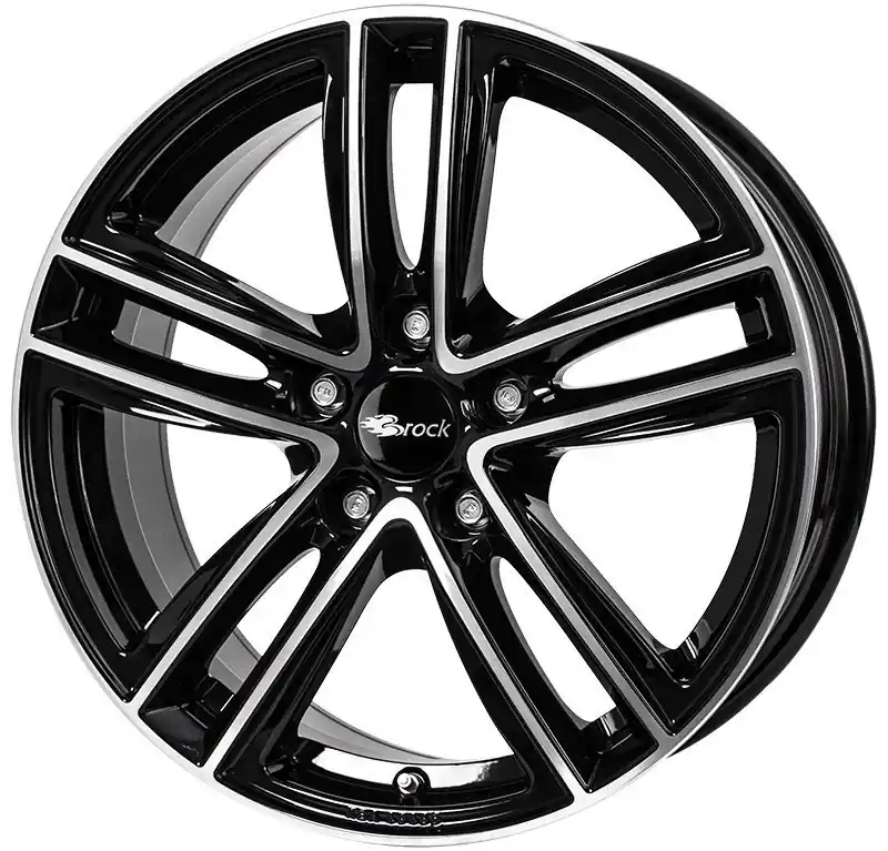 Preț redus RC DESIGN RC27 16, 6.5, 5, 100, 40, 57.1, Schwarz Glanz Voll-Poliert,