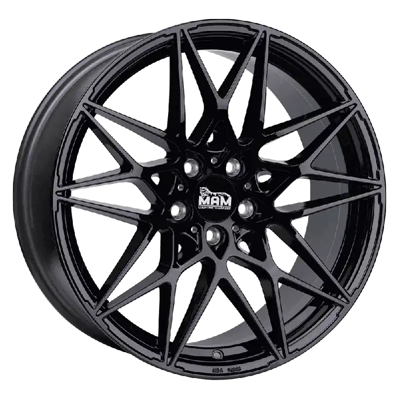 Lichidare de stoc MAM Felgen B2 19, 8.5, 5, 112, 30, 72.6, black painted,