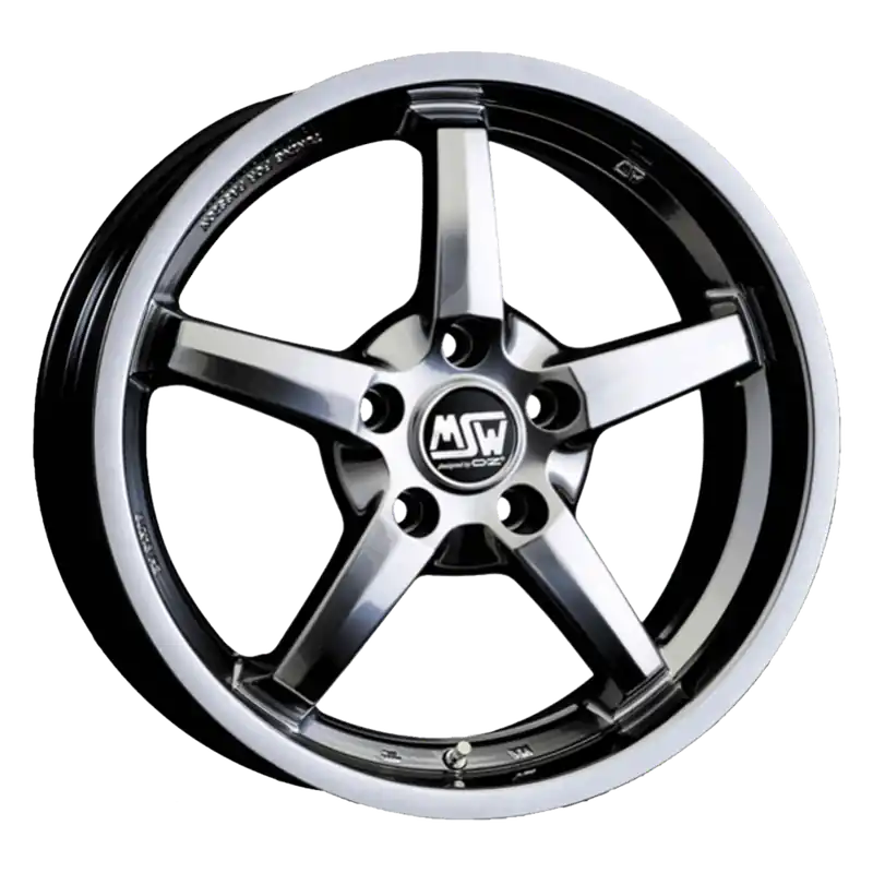 Premium 8x19 MSW 16 TITANIUM MIRROR 5x120 ET34