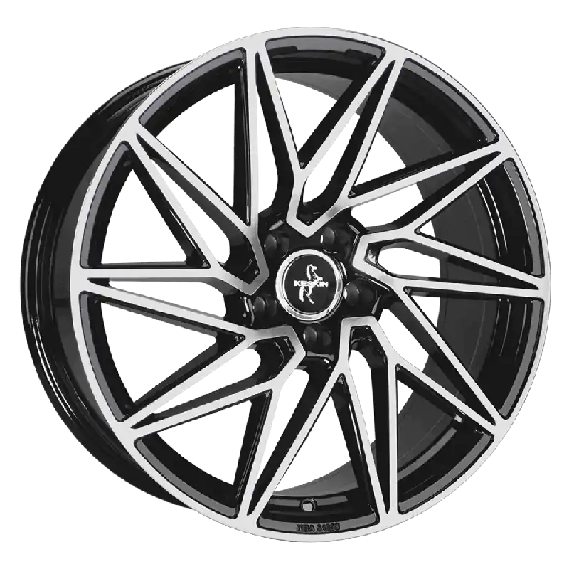 Keskin Tuning KT20 18, 8, 5, 112, 45, 72.6, BLACK FRONT POLISH, Comandă acum