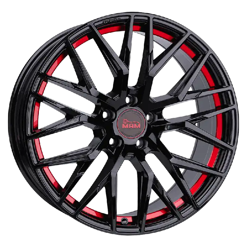 MAM Felgen RS4 18, 8, 5, 112, 30, 72.6, BLACK PAINTED RED INSIDE, Cumpără online
