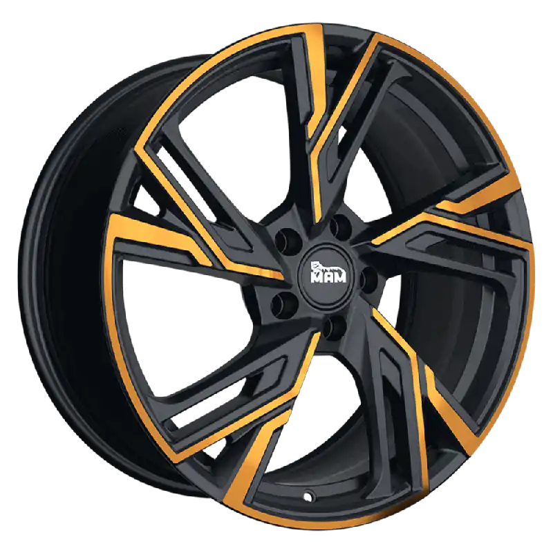 Cumpărături sigure MAM Felgen RS5 19, 8.5, 5, 112, 30, 72.6, MATT BLACK FRONT COPPER,