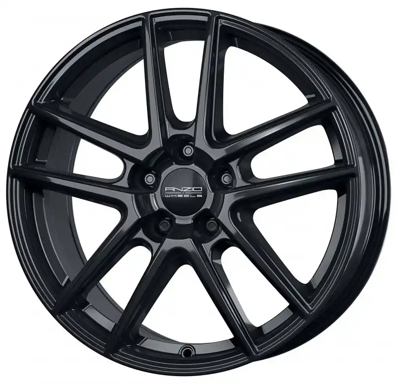 ANZIO Split 18, 7.5, 5, 114.3, 55, 70.1, Gloss black, Reducere specială