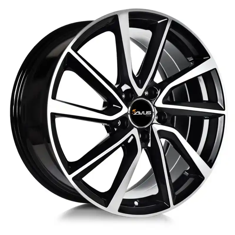 Expediere rapidă AVUS AC-518 16, 6.5, 5, 112, 45, 66.6, black polished,