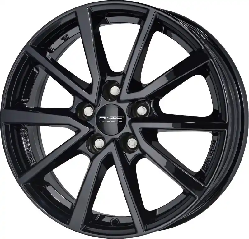 ANZIO VEC 16, 6.5, 5, 112, 54, 66.5, Gloss black, Premium