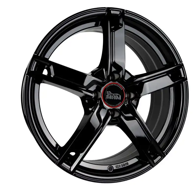 MAM Felgen W4 16, 6.5, 5, 112, 48, 66.6, black painted, Reducere extra