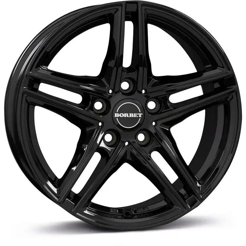Cel mai vândut Janta aliaj BORBET XR BG 6.5x16 5x112 ET22 66,6