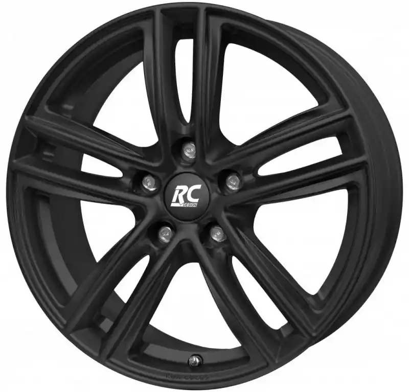 RC DESIGN RC27 17, 7, 5, 114.3, 45, 72.6, Schwarz Klar Matt , Lichidare de stoc