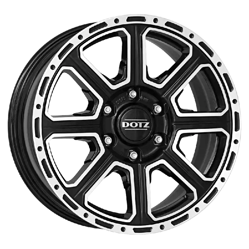Cel mai vândut Janta aliaj DOTZ 4X4 Kalahari black 7.00x16 6/139,70/24/93,1