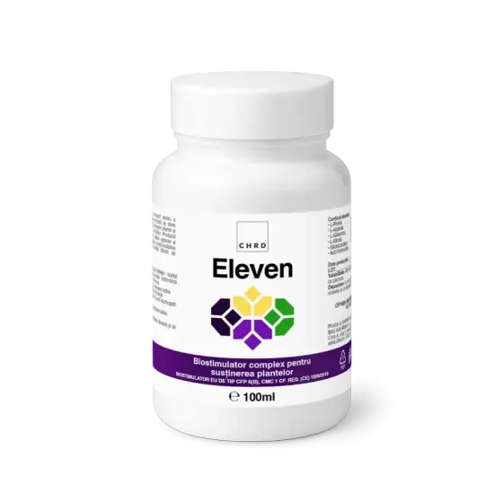 Biostimulator complex Eleven, 100 ml, CHRD, pentru sustinerea plantelor Calitate înaltă
