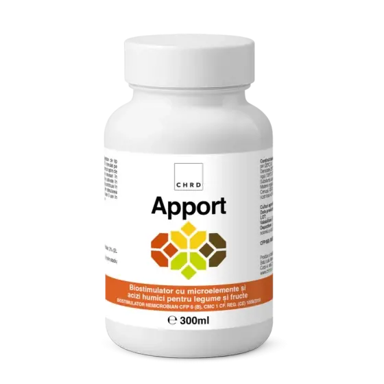Biostimulator nemicrobian Apport, 300 ml, CHRD, pentru legume si fructe Preț promoțional