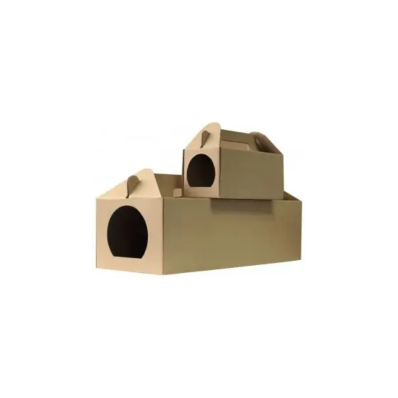Nu rata Statie de intoxicare din carton pentru rozatoare Sitorat C Mica, 16 cm x 8 cm x 11 cm