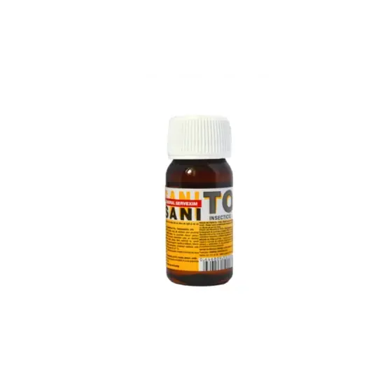 Insecticid concentrat emulsionabil pentru combaterea insectelor zburatoare si taratoare Sanitox, 40 ml Bestseller