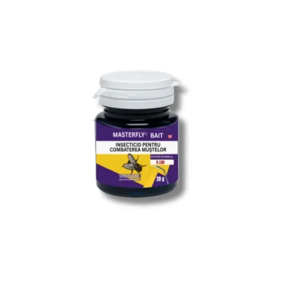 Insecticid profesional muste, efect de pana la 8 luni, Masterfly Bait, 20 g Ofertă exclusivă
