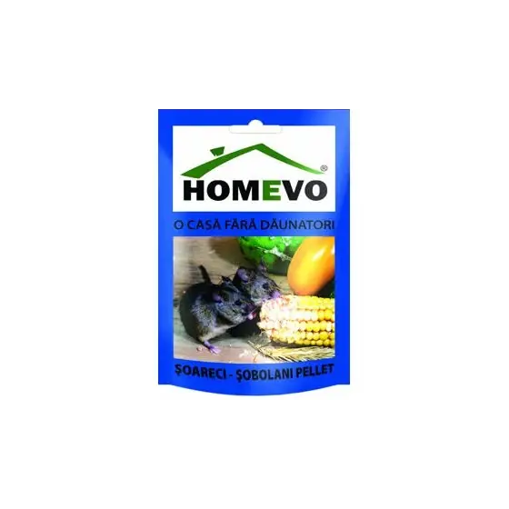 Retur gratuit Repelent împotriva șoarecilor și a șobolanilor HOMEVO, 150gr