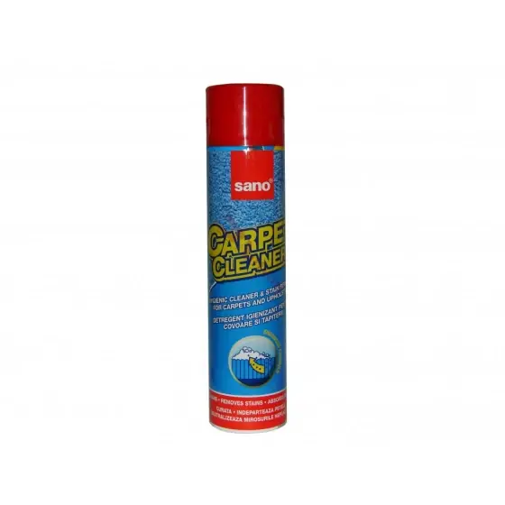 Premium Detergent covoare si tapiterii Sano Carpet Aerosol, 600 ml