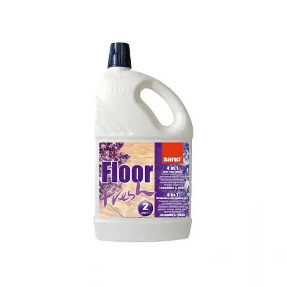 Detergent pentru pardoseala Sano Floor Fresh Liliac, 2 l Mai ieftin