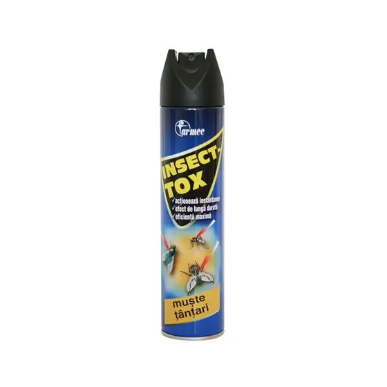Spray muste si tantari Farmec INSECT-TOX, 300 ml Preferatul clienților