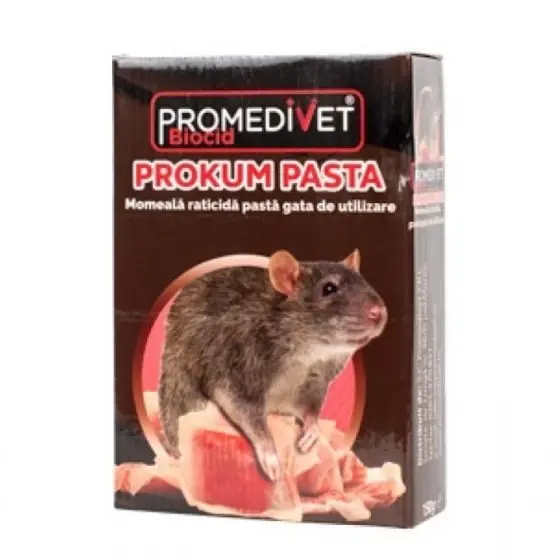 Raticid PROKUM PASTA, 150 grame Preferatul clienților