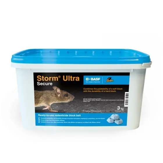 Nu rata Raticid Storm Ultra Secure, 3 kg