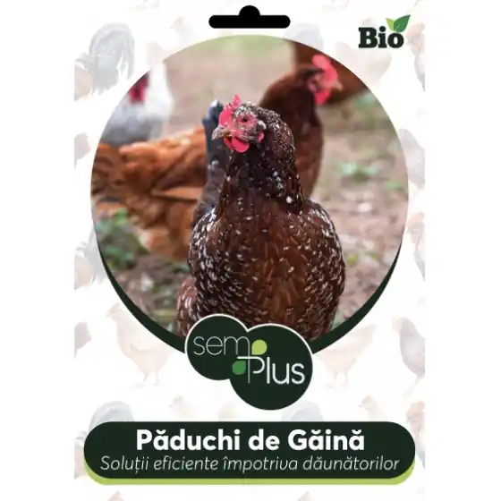 Insecticid bio impotriva paduchilor de gaina, 50 grame, SemPlus Preț mic