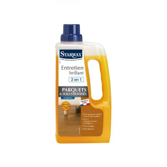 Solutie intretinere si luciu parchet din lemn lacuit/ceruit, Starwax, 1 L Calitate înaltă