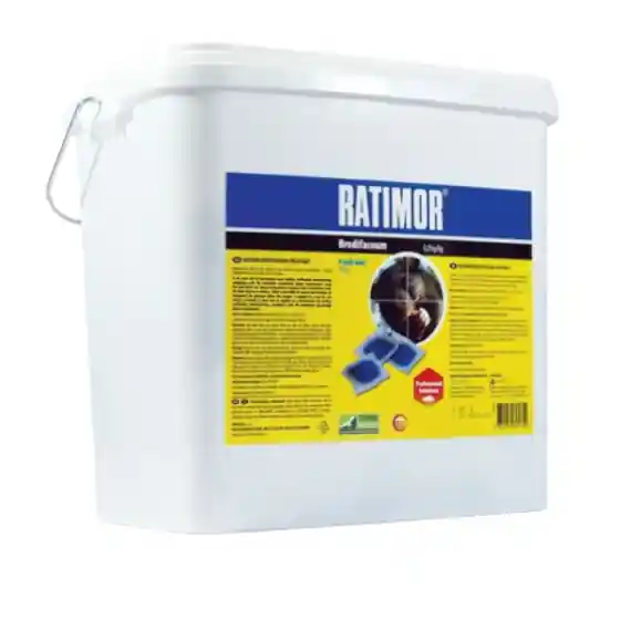 Nu rata Momeala Ratimor Brodifacoum Pasta, 10 kg (pasta albastra)
