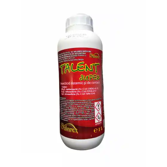 Insecticid pentru combaterea mustelor domestice, Talent Super, 1 litru Calitate înaltă