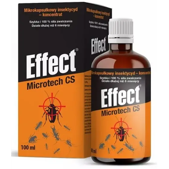 Promoție Insecticid MICROTECH profesional, 100 ml, Effect, insecte taratoare