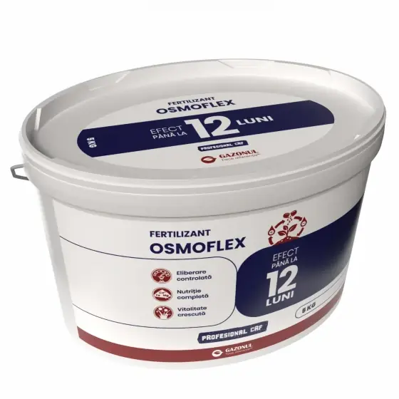 Ingrasamant OsmoFlex, 5 kg, Gazonul, cu eliberare controlata pentru flori, legume si fructe Preț mic