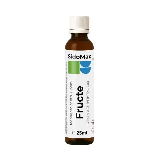 Ofertă Ferilizant natural pentru pomi SidoMax Fructe, 25 ml