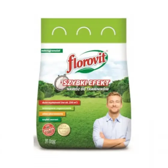 Ofertă Ingrasamant pentru gazon Florovit cu efect rapid, 5 kg