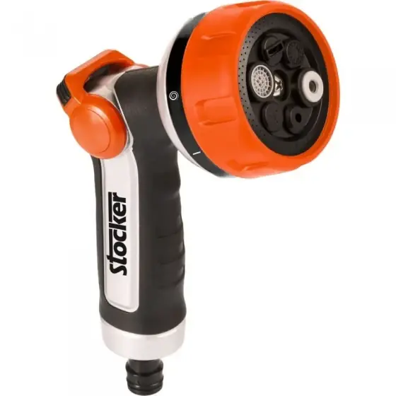 Expediere rapidă Pistol de pulverizare Twist 6 functii, din aluminiu