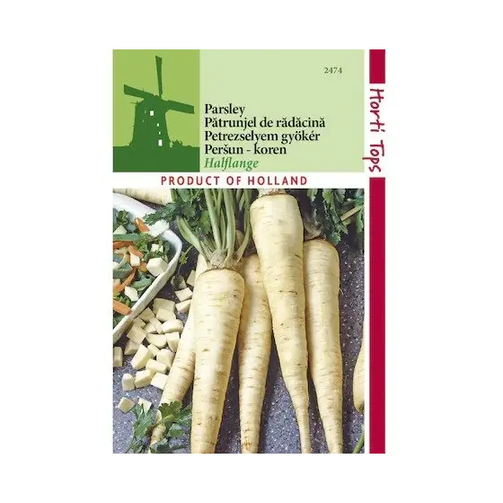 Seminte de patrunjel pentru radacina Halflange, 5 grame, Horti Tops Ofertă