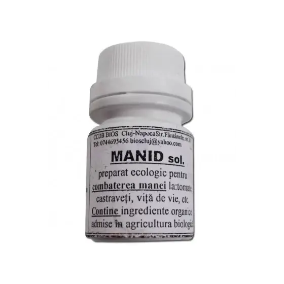 Biopreparat pentru imunitatea plantelor, Manid, 25 mililitri Premium