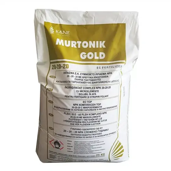 Reducere de preț Ingrasamant Murtonik Gold 20-20-20, 25 kg