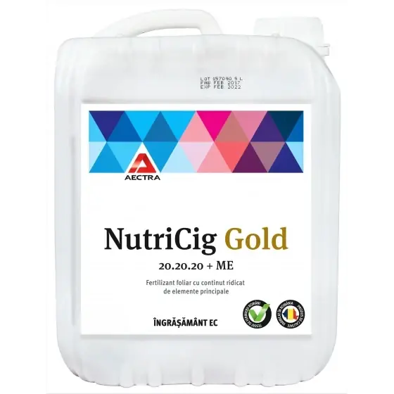 Fertilizant foliar lichid, NutriCig Gold 3x20, 1 l Reduceri