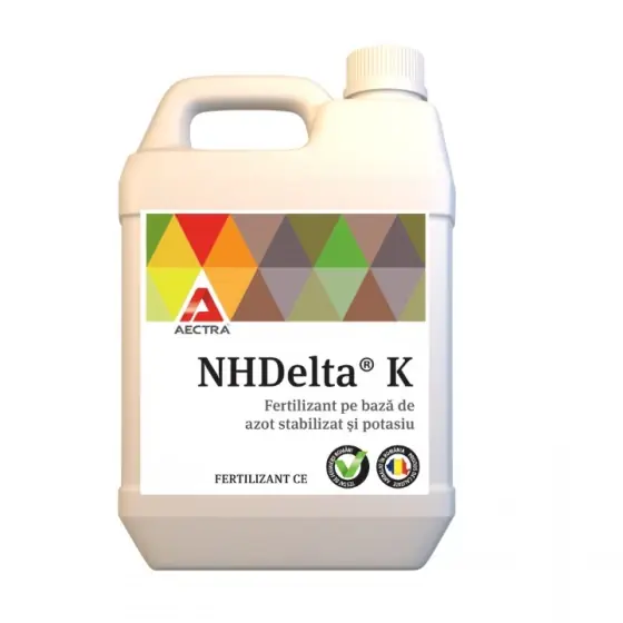 Fertilizant pe baza de azot stabilizat si potasiu, NHDelta K, 1 l Reducere de preț