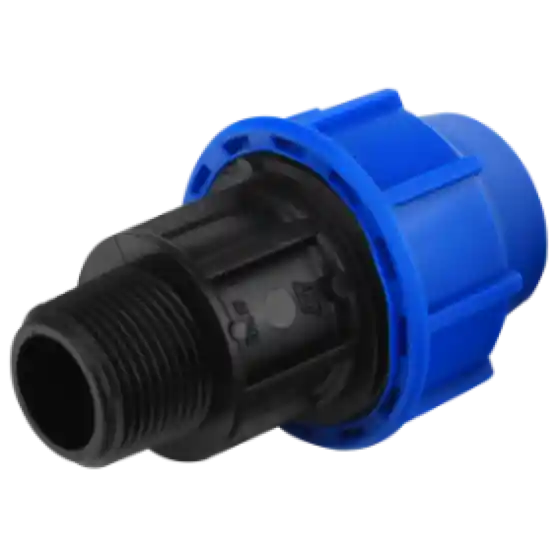 Promoție Adaptor cu filet exterior pentru teava PEHD, diametru 20 mm X 1/2 inch, SemPlus