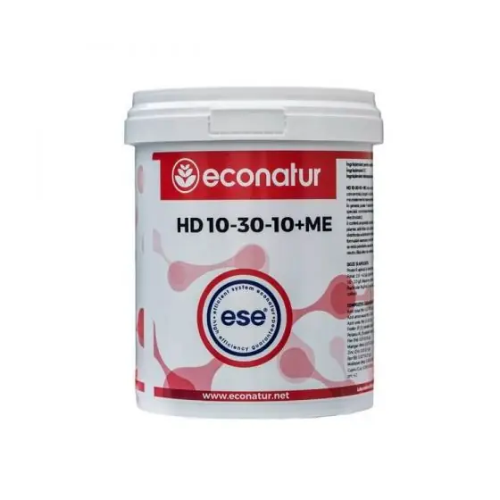 Super ofertă Ingrasamant NPK Econatur HD 10:30:10+Me, 1 kg
