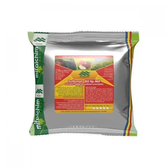 Fungicid Sulfomat 80PU, 250 gr Livrare rapidă