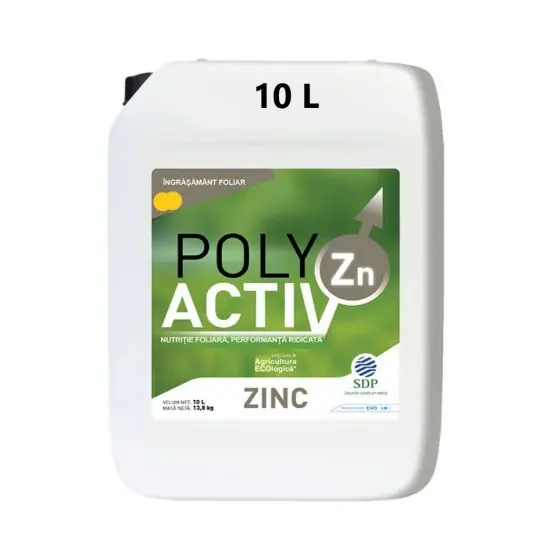 Ofertă exclusivă Ingrasamant Polyactiv Zn, 10 l