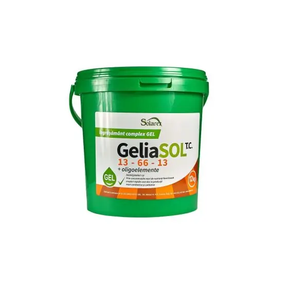 Ingrasamant GELIASOL TC 13-66-13 +Me, 12 kg Preț mic