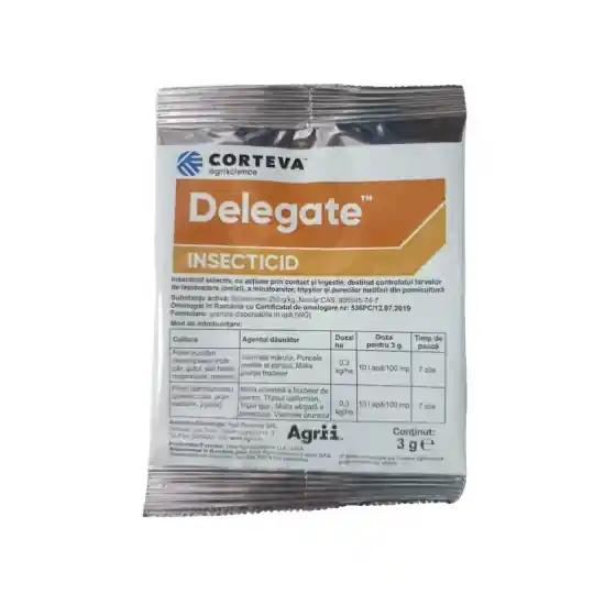 Disponibil imediat Insecticid selectiv, Delegate, 3 g