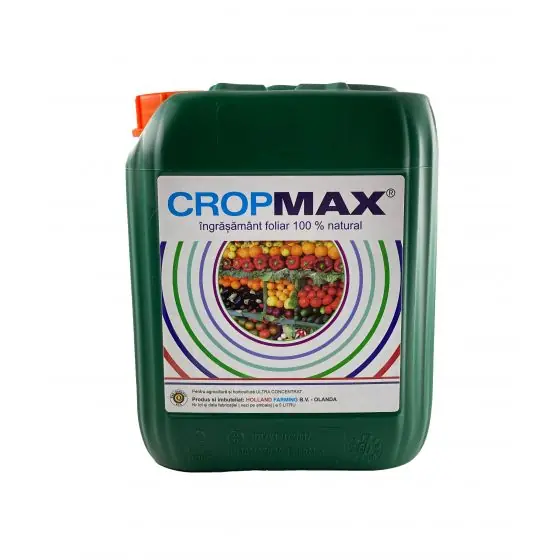 Fertilizant foliar Cropmax, 5 L, Holland Farming, legume, pomi fructiferi, vita de vie Plată securizată