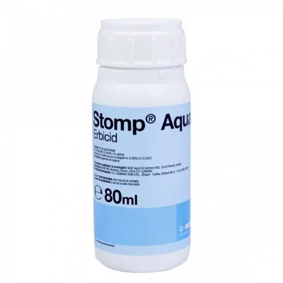 Popular Erbicid selctiv, ceapa, tomate, usturoi Stomp Aqua, 80 ml-BASF