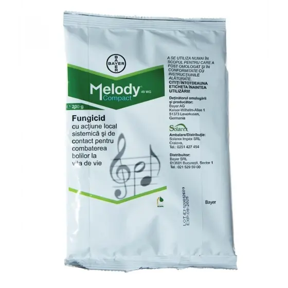 Fungicid Melody Compact 49 WG, 200 grame Reducere specială