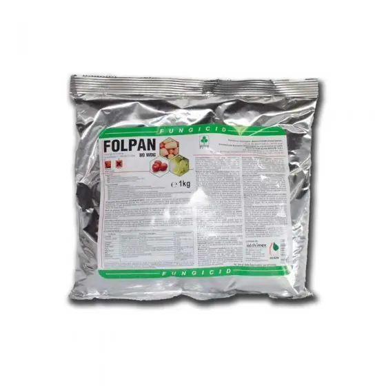 Fungicid Folpan 80 WDG, 1 kg Ofertă exclusivă