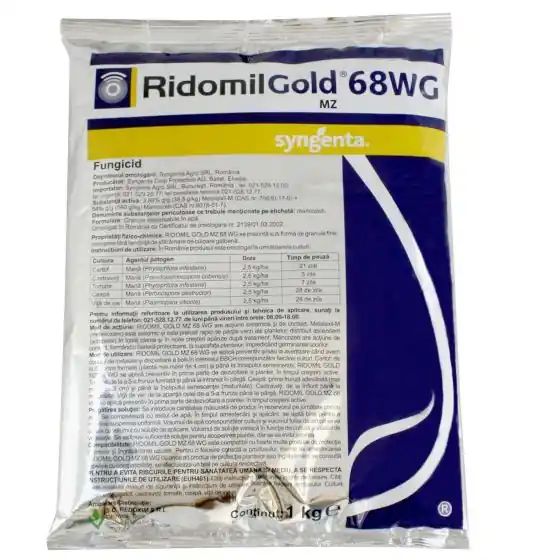 Fungicid Ridomil Gold MZ 68 WG, 1kg Premium