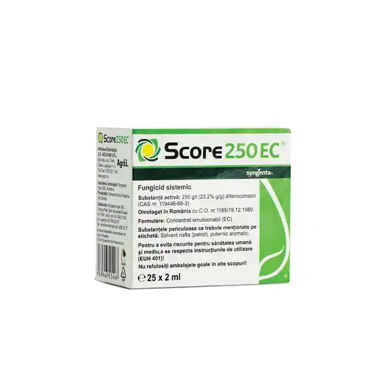 Reducere Fungicid Score 250 EC, 2 ml